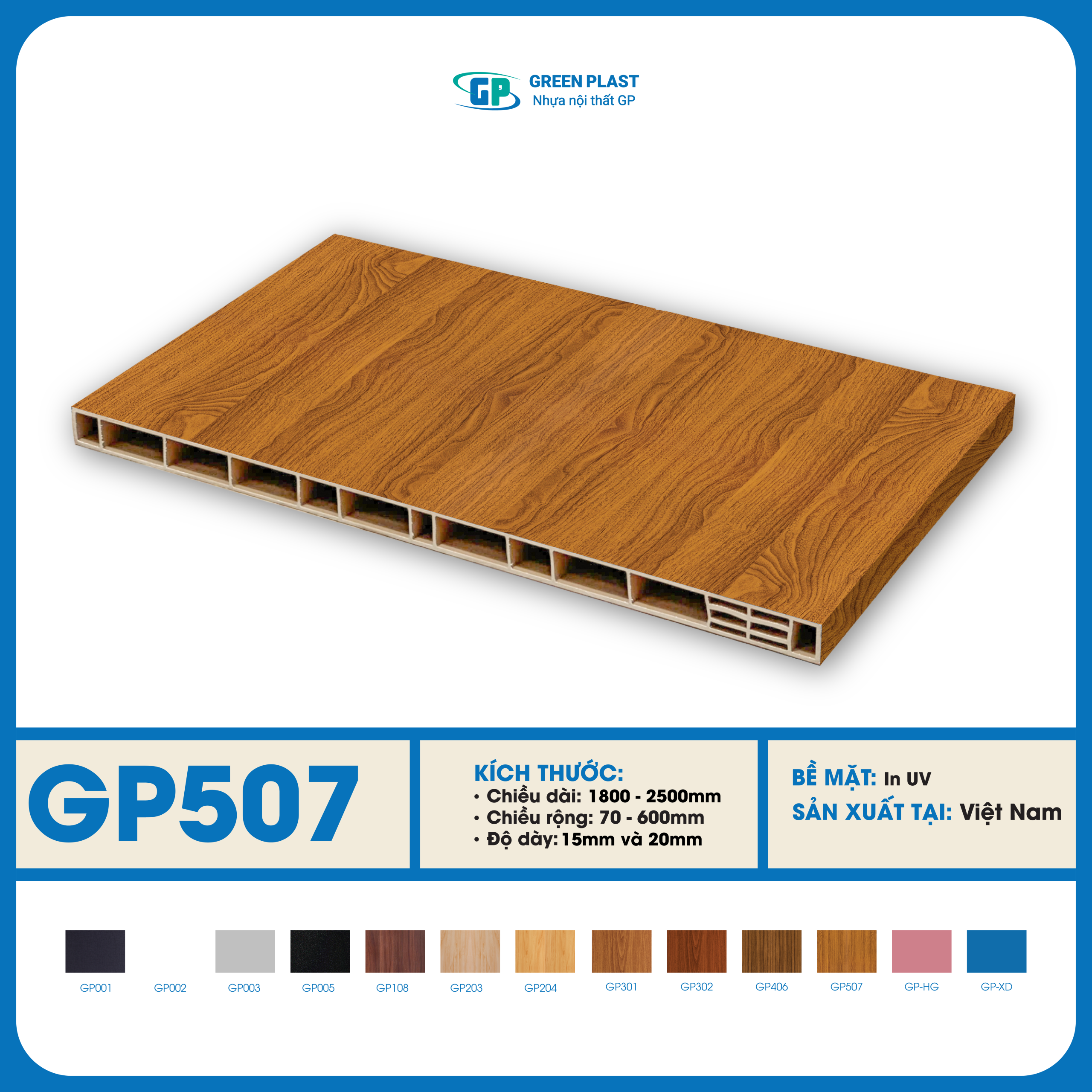 Tấm nhựa GP-507 Tấm nhựa GP-507