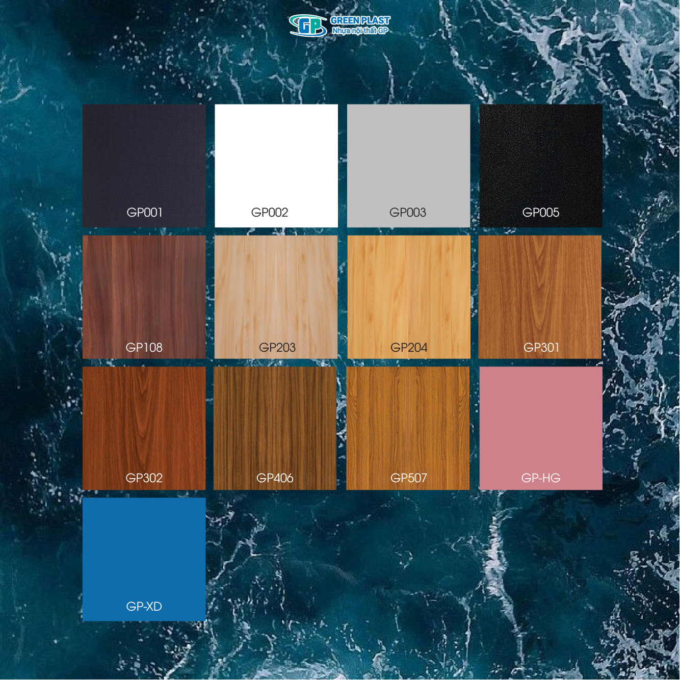 Map màu GP - Green Plast
