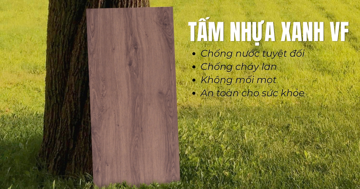 Tấm nhựa nội thất VF là dòng sản phẩm mới ra mắt của Công ty Nhựa Hoàng Hà mang những đặc điểm và tính năng vượt trội