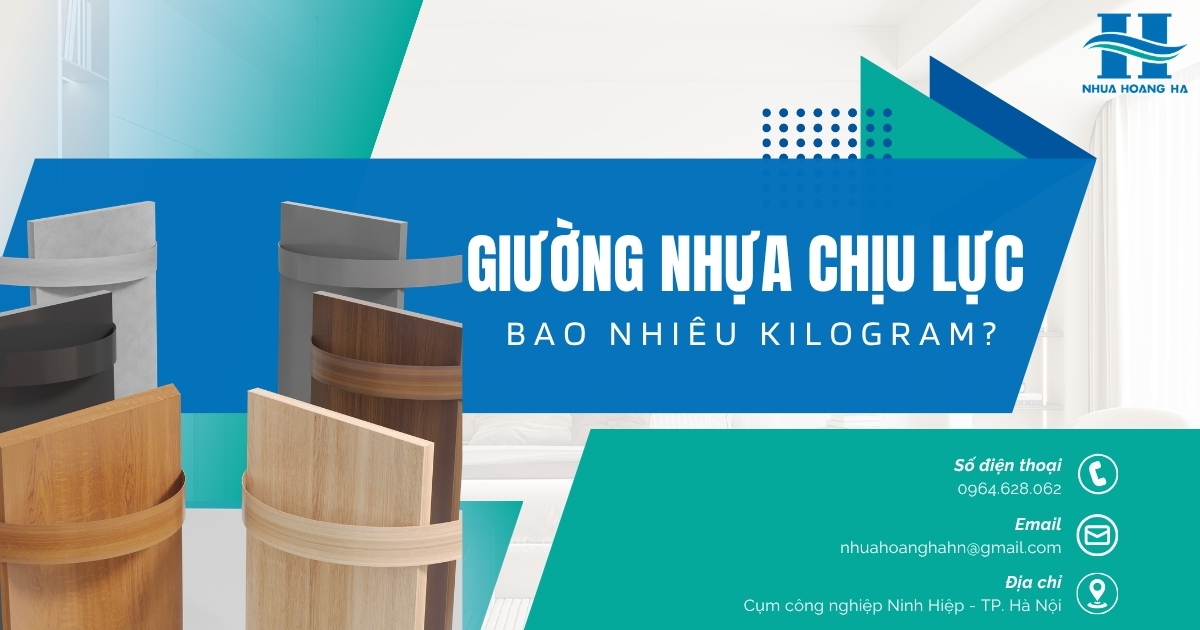 Tìm hiểu khả năng chịu lực của giường nhựa trong sử dụng thực tế.