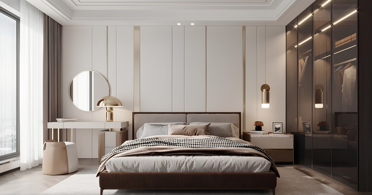 Hướng dẫn cách đặt tủ quần áo theo phong thủy đúng cách, giúp tối ưu không gian phòng ngủ, tăng sự hài hòa và mang lại cảm giác thoải mái khi sử dụng.