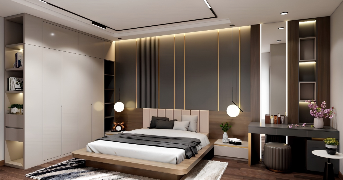 Hướng dẫn cách đặt tủ quần áo theo phong thủy đúng cách, giúp tối ưu không gian phòng ngủ, tăng sự hài hòa và mang lại cảm giác thoải mái khi sử dụng.