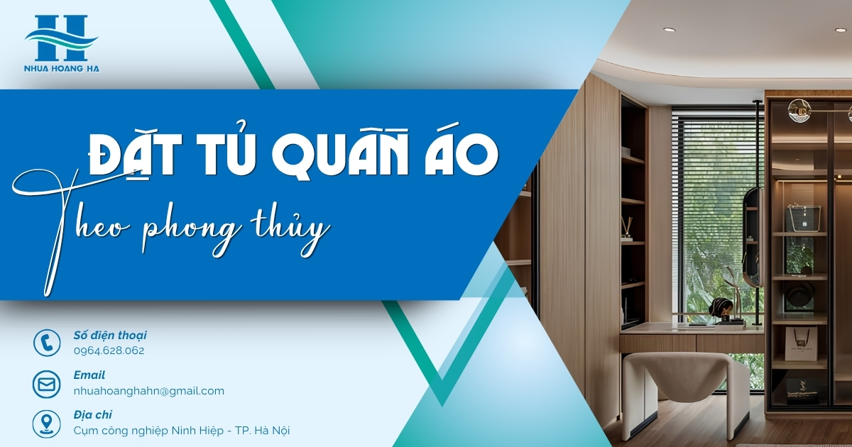 Hướng dẫn cách đặt tủ quần áo theo phong thủy đúng cách, giúp tối ưu không gian phòng ngủ, tăng sự hài hòa và mang lại cảm giác thoải mái khi sử dụng.