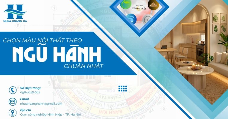 Hướng dẫn chọn màu nội thất theo ngũ hành phù hợp với từng mệnh, giúp cân bằng phong thủy, tăng vượng khí và tạo không gian sống hài hòa, dễ chịu.