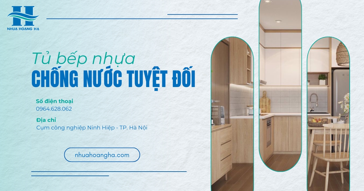 Phân tích khả năng chống nước của tủ bếp nhựa trong thực tế sử dụng.