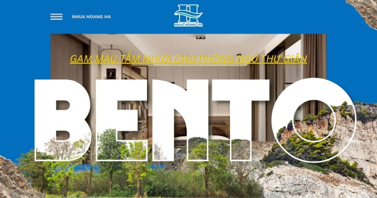 Tham khảo các gam màu tấm nhựa Bento phù hợp phòng ngủ và cách kết hợp để tạo không gian nhẹ nhàng.