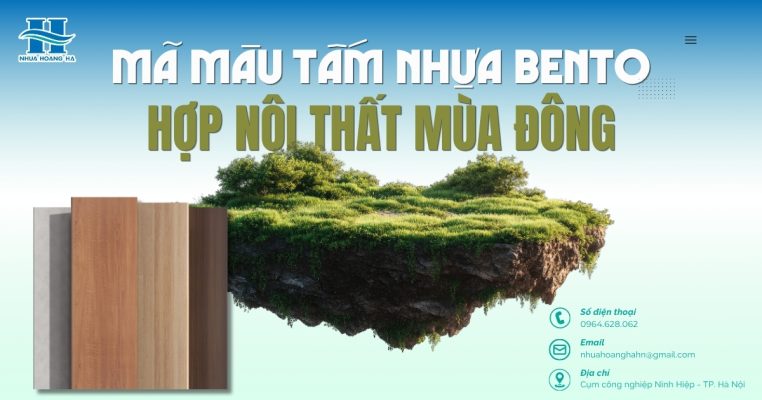 Gợi ý những mã màu tấm nhựa Bento phù hợp mùa đông, giúp tủ và giường tạo cảm giác ấm áp, hài hòa hơn.