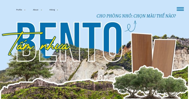 Gợi ý cách chọn màu tấm nhựa Bento cho phòng nhỏ, giúp tổng thể tủ và nội thất trông thoáng và cân đối hơn.