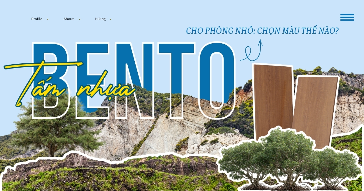 Gợi ý cách chọn màu tấm nhựa Bento cho phòng nhỏ, giúp tổng thể tủ và nội thất trông thoáng và cân đối hơn.