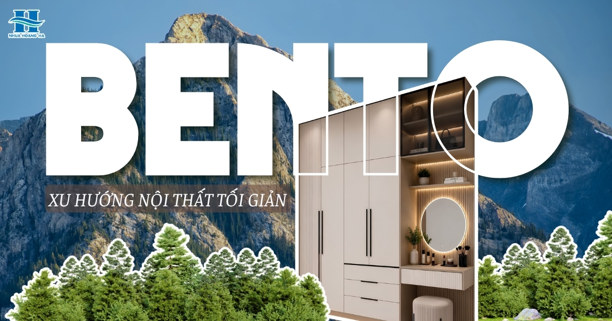 Tìm hiểu cách ứng dụng tấm nhựa Bento vào thiết kế tủ, giường, kệ theo phong cách tối giản hiện đại.