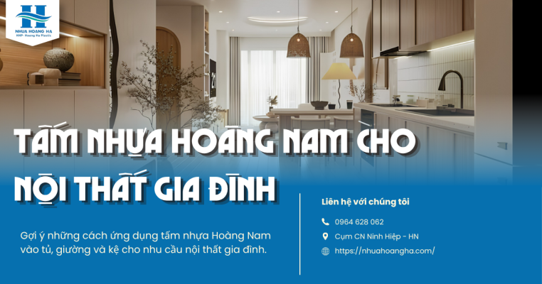 Gợi ý những cách ứng dụng tấm nhựa Hoàng Nam vào tủ, giường và kệ cho nhu cầu nội thất gia đình.